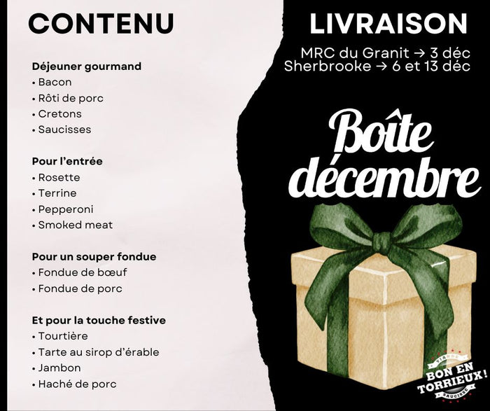 Boite découverte de Décembre