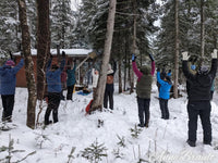 Sugaring Off Yoga in the Forest 