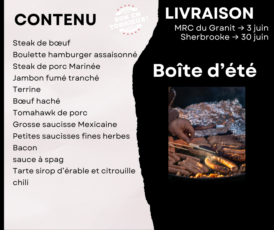 Boîte Découverte d'été – juin-juillet