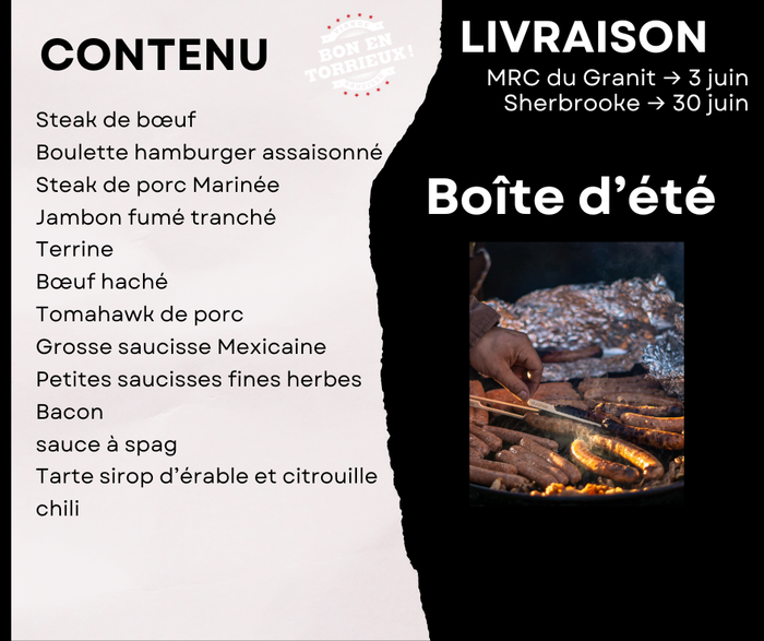 Boîte Découverte d'été – juin-juillet