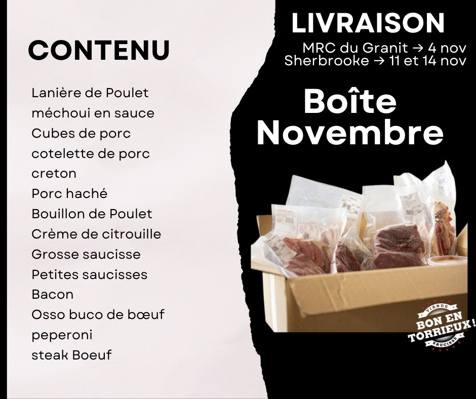 Boîte Découverte d'été – Novembre