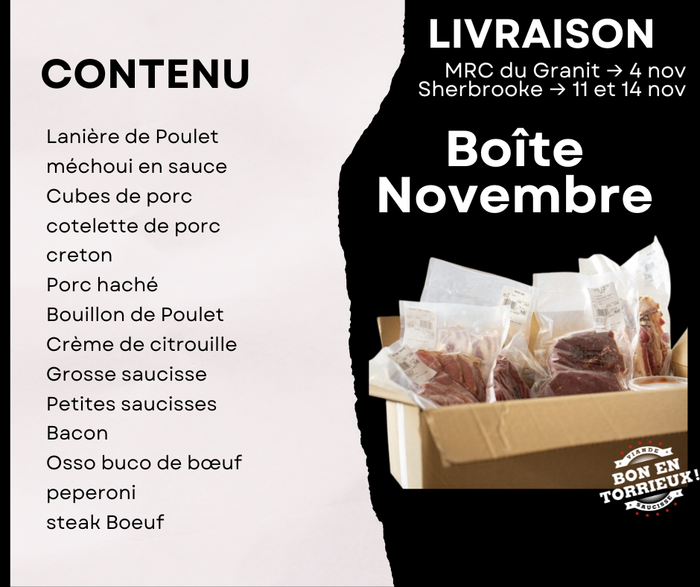 Boîte Découverte d'été – Novembre